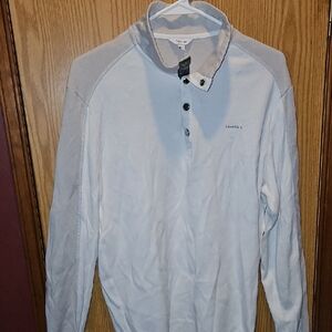 Calvin Klein Light Gray Long Sleeve Shirt